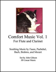 Comfort Music for Flute and Clarinet P.O.D. cover Thumbnail